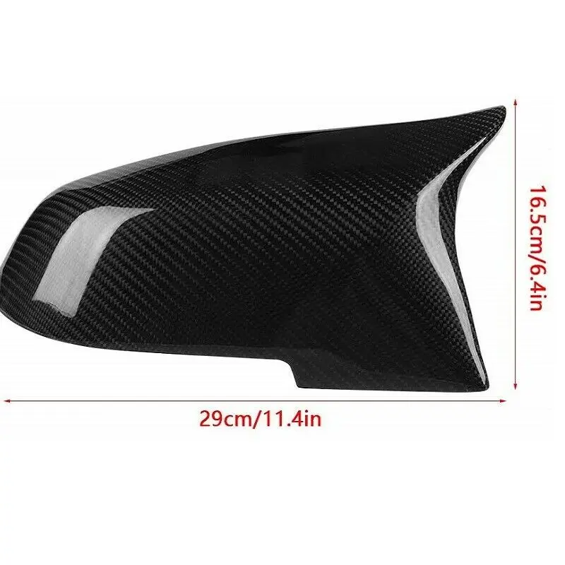 Carbon Fiber Mirror Cover Caps For BMW F20 F21 F22 F23 F30 F21 F32 F33 F36 F87 M Look 12+