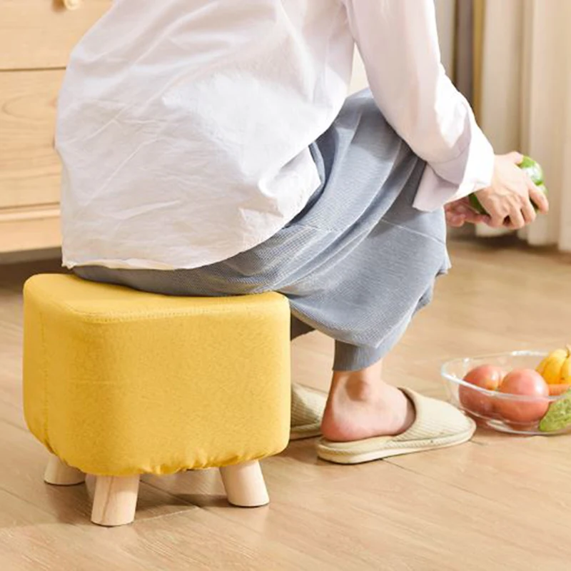 Furniture Ottoman Round Stool Cute Stool Bedroom furniture Living Room Furniture Stools Chair 홈 가구 Мебель الأثاث المنزلي 가구 стул