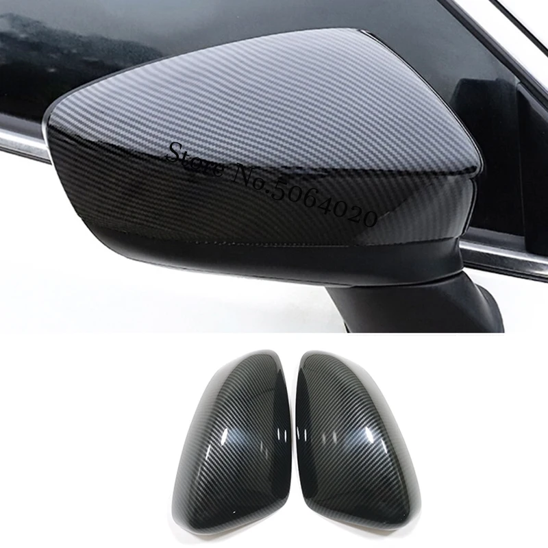 

ABS Carbon Fiber For Mazda 6 Atenza 2013 2014-2018 accessories Car side door rearview mirror cover Cover Trim car styling 2pcs