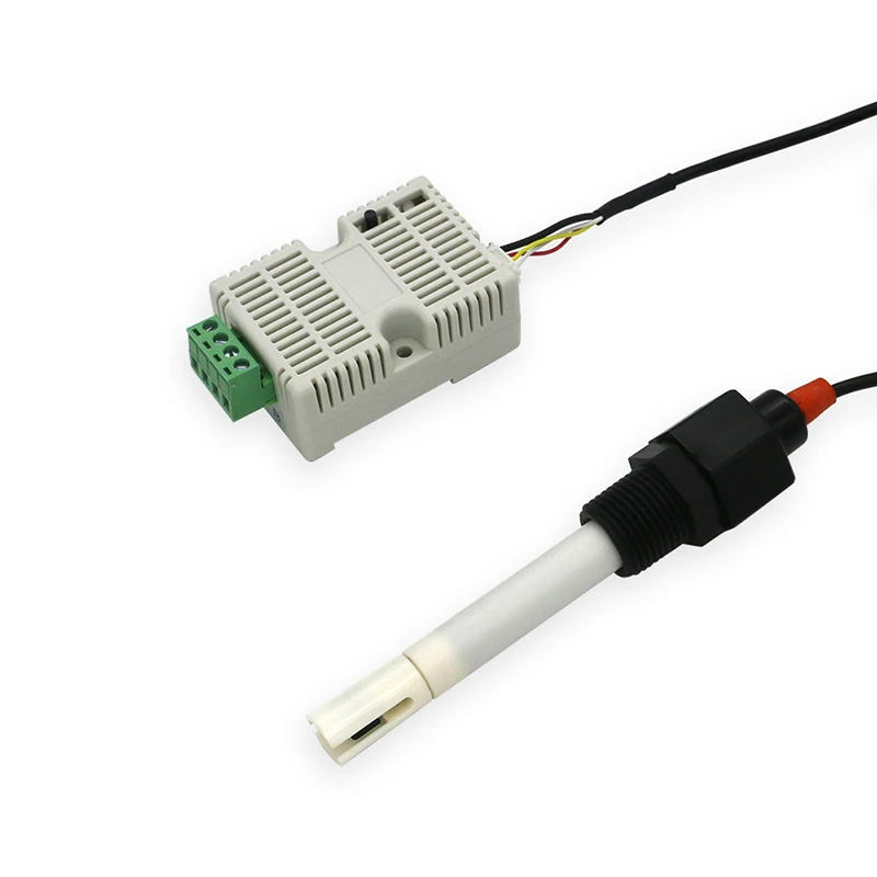 EC Module 4-20ma Modbus 485 Conductivity EC/TDS Sensor 12-24V Power Supply 485 Sea Water EC Transmitter TDS Sensor