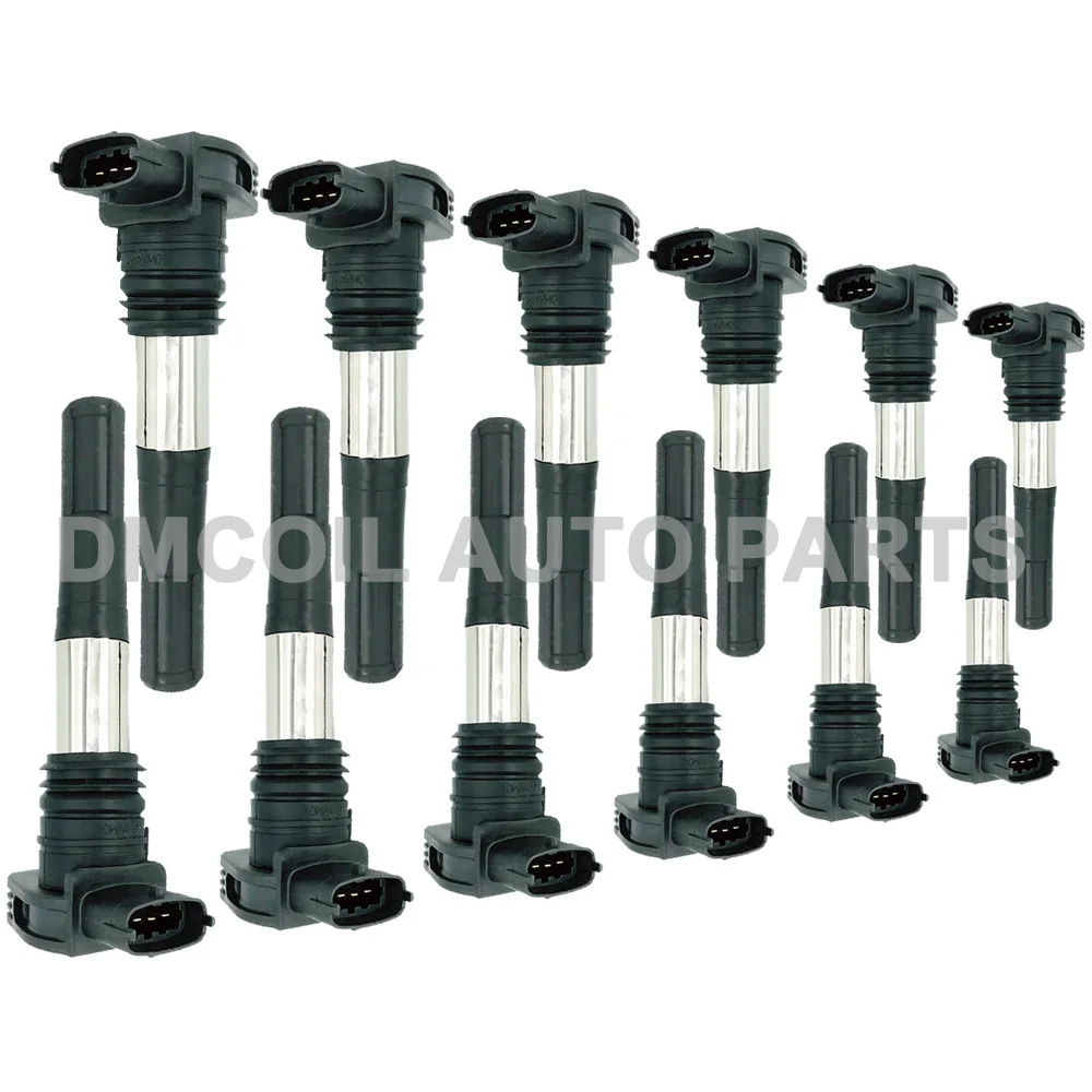 

12 PCS DMCOIL IGNITION COIL REPLACE FOR Ferrari F430 458 488 599 California Laferrari Maserati Gran Turismo 248404 248406 281449