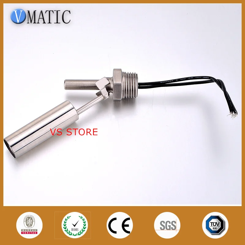 

Free Shipping Stainless Steel High Pressure Side Mount Horizontal Water Level Sensor Liquid Float Switch For Tank VCL11