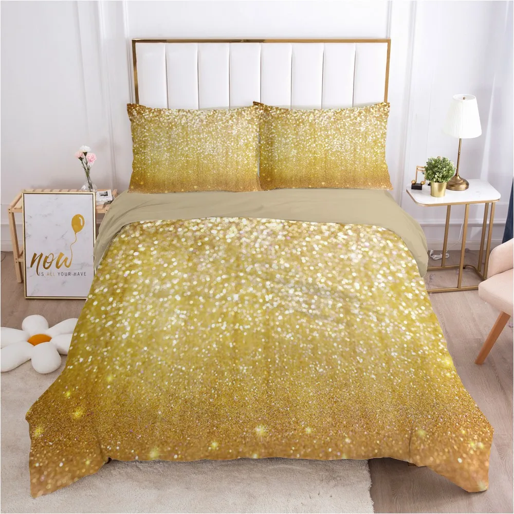 Modern Quilt/Comforter/Blanket Case Pillowcase Bedding Sets Duvet Cover Set with Zipper 3D Custom King Queen Twin Size Bed Linen