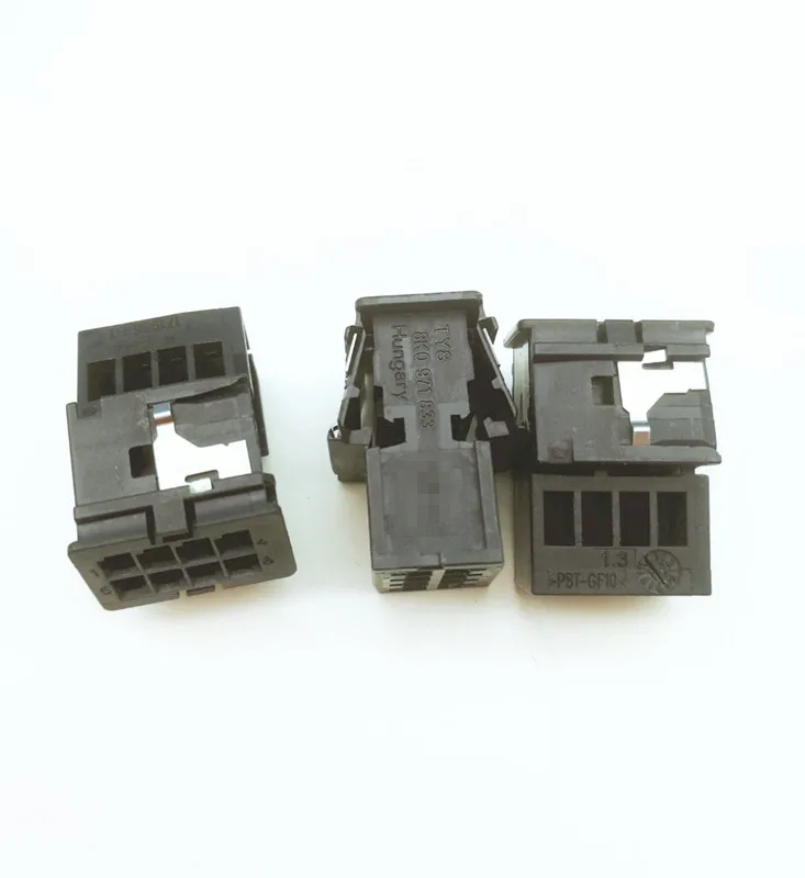 

Free shipping 8 Pin Male Female For Anti-glare Rearview Mirror Plug Modified Refit Connector 8K0 971 833