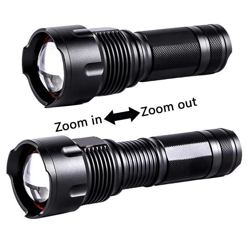 Xhp100 9-core High Quality Led Flashlight 18650 26650 AA Battery Torch XHP50 XM-L2 U3 T6 Zoomable Aluminum Alloy Lantern