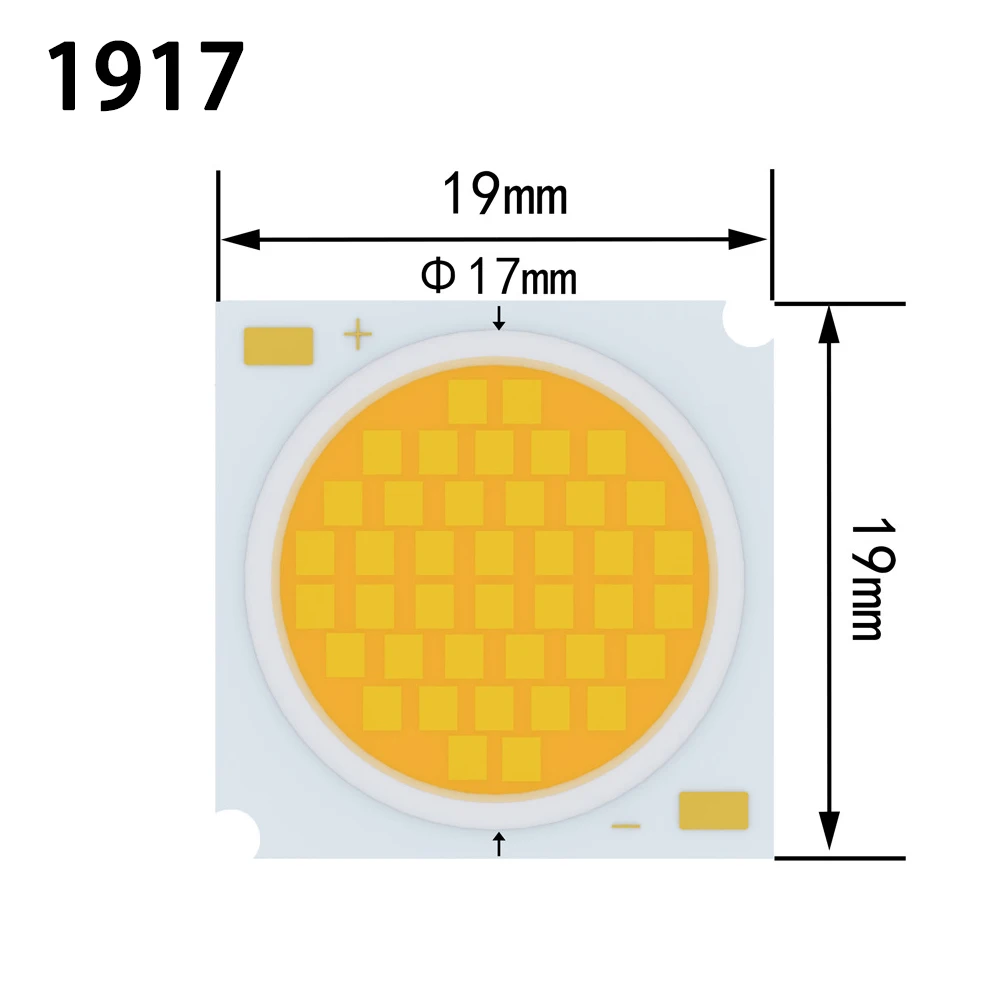 10pcs/lot High-end COB Lamp Beads 1311 1917 2823 Hight Power Bridgelux LED Chip 3W 10W 36W 60W High CRI High Lumen For Downlight