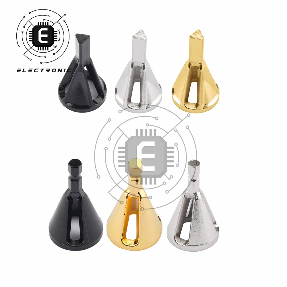 Triangular / hexagonal Three Groove Chamferer Except for Corner Grinding and Trimming Grinding Electric Drill Chamfering Tool