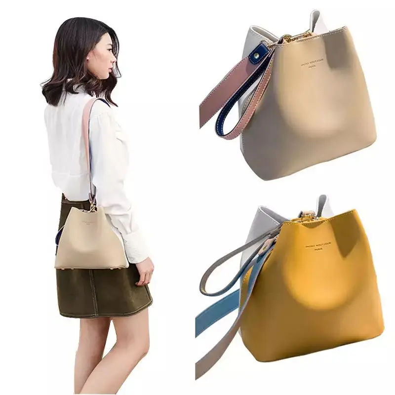 2024 Women Handbags Popular Bucket Bag Simple Lady\'s Shoulder Bags Messenger Bag Classic Leisure Cross Body Purses