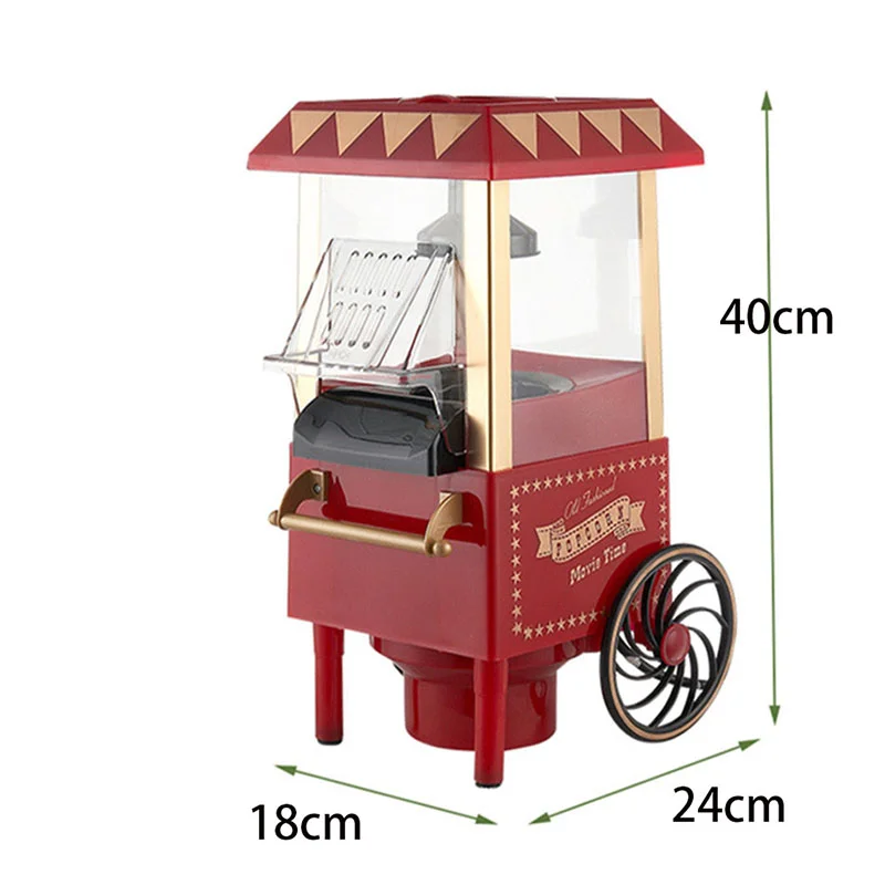 110V/220V EU elektryczne maszyna do robienia popcornu kukurydziane domowe automatyczne maszyna do popcornu na gorące powietrze DIY kukurydza Popper
