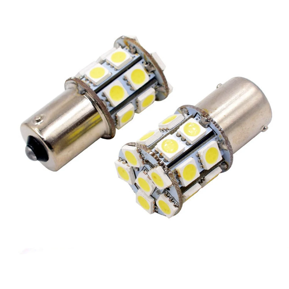 4PCS 1156 1157 20SMD  LED Car Tail Bulb Brake Lights 12V Auto Reverse Lamp Daytime Running Signal Light White Red Yellow Blue