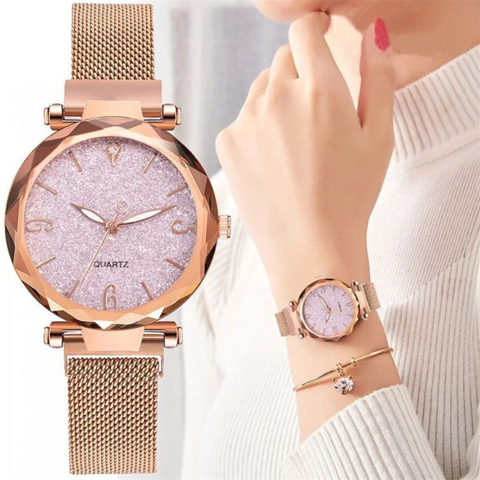 

Women Watches Starry Sky Watch Ladies Quartz Magnet Strap Quartz Fashion Bracelet Montre Femme Reloj Mujer Relojes Para Mujer