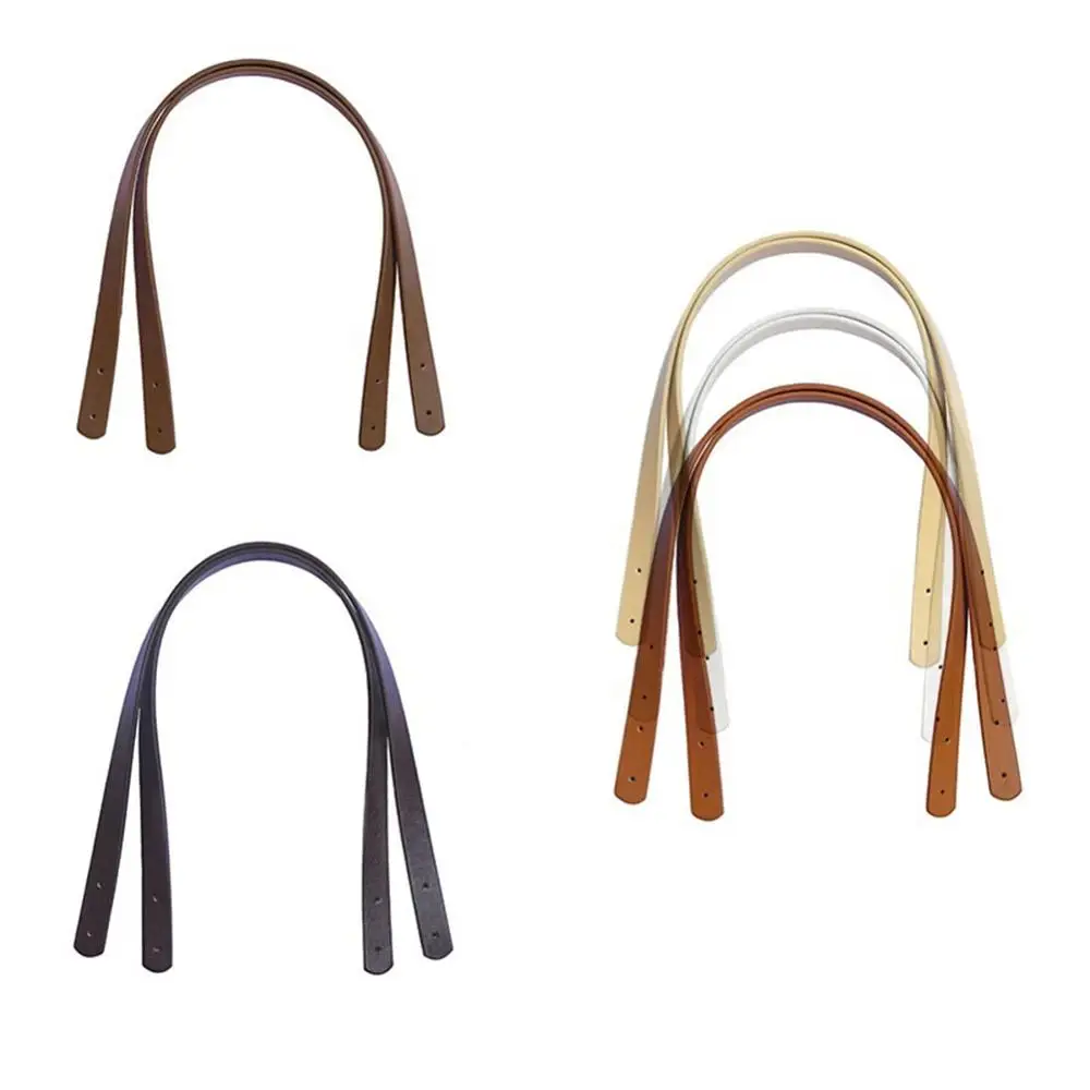 New 2pc DIY Replacement Belt for Bag Accessories Handbag Band Handle belt Detachable PU leather Handle Lady Shoulder Bag Strap