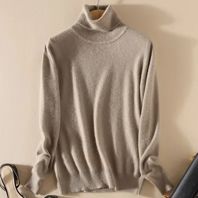 new womens sweaters 2020 turtleneck pullover women knitted sweater cashmere sweater women Plus large size sweater women winter