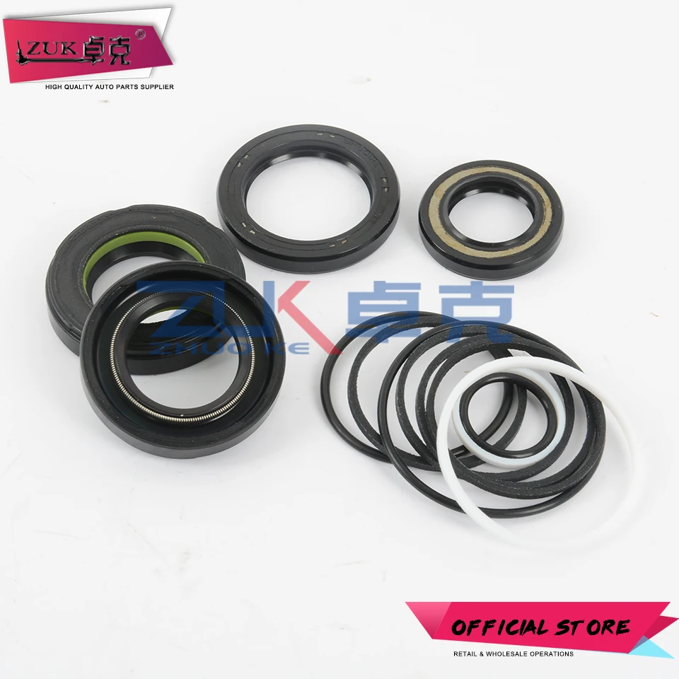 ZUK For HONDA CIVIC 2001 2002 2003 2004 2005 ES1 ES5 ES8 Power Steering Gear Box Repair Kit O-Ring Seal Set OEM: 06531-S5A-H01