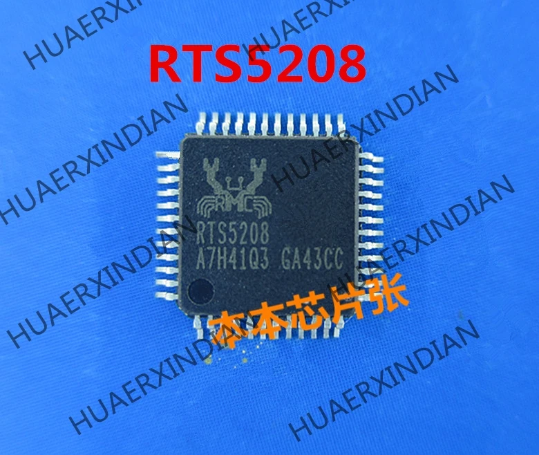 QFP alta qualidade, novo, RTS5208, RTS5208-GR, 1Pc