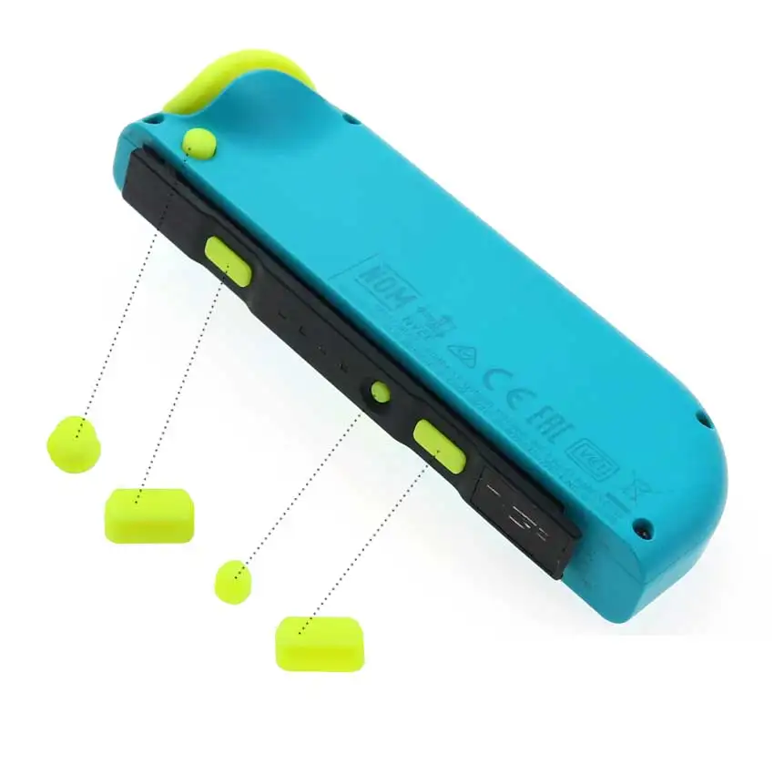 YuXi Per Nintend Interruttore NS NX Joy-Con Lato SR SL Trigger Chiave Tasto di Ricambio Parte di Riparazione Accessori del Gioco per la Gioia Con