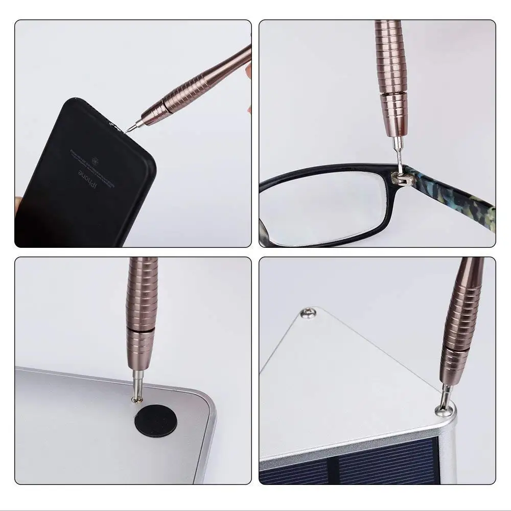 Schwornilladores Torx 25 in 1 per la riparazione di teléfonos móviles, Kit di herramientas manuales multiherramienta para