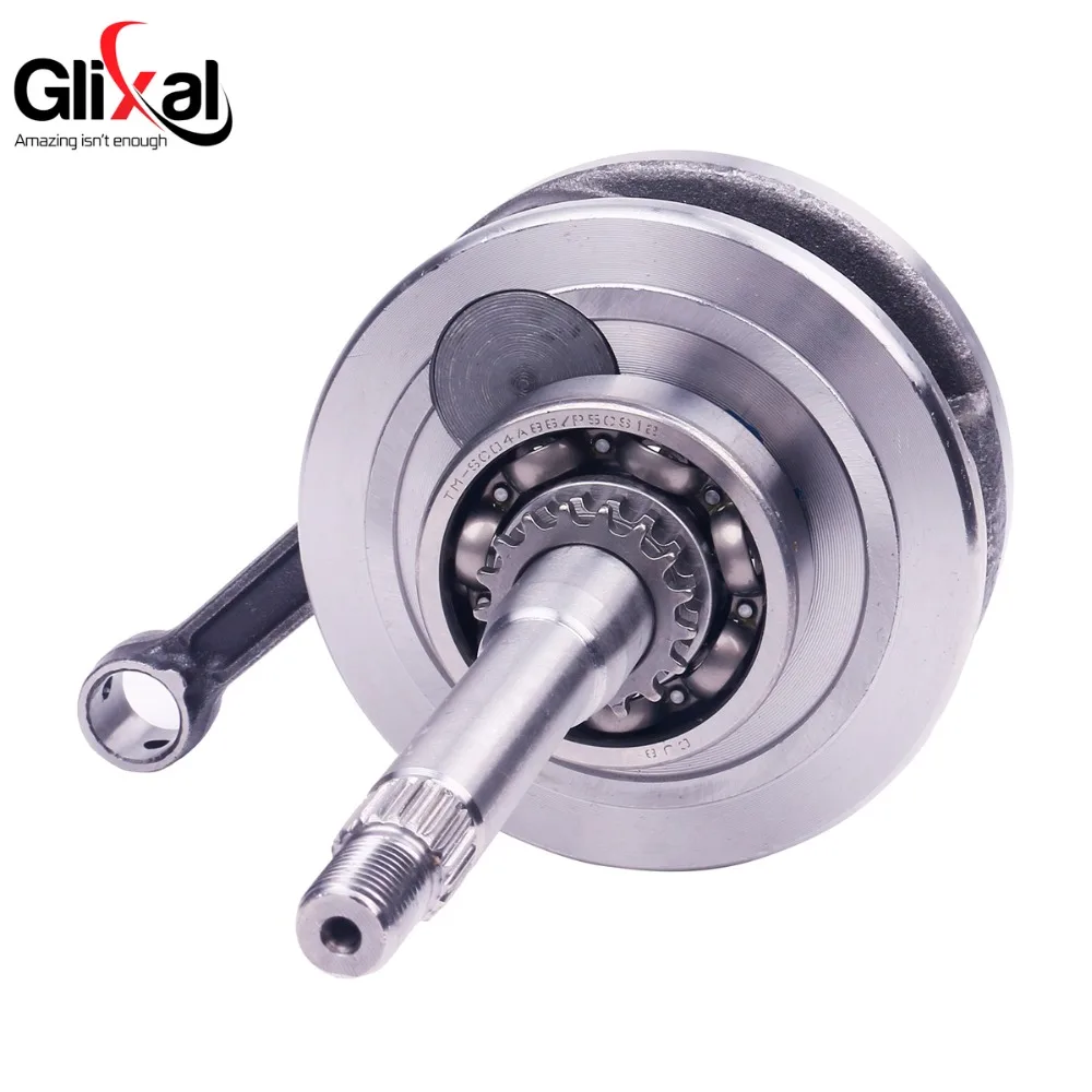 Glixal 152QMI 157QMJ Crankshaft for GY6 125cc 150cc Scooter Moped ATV Go Kart Quad