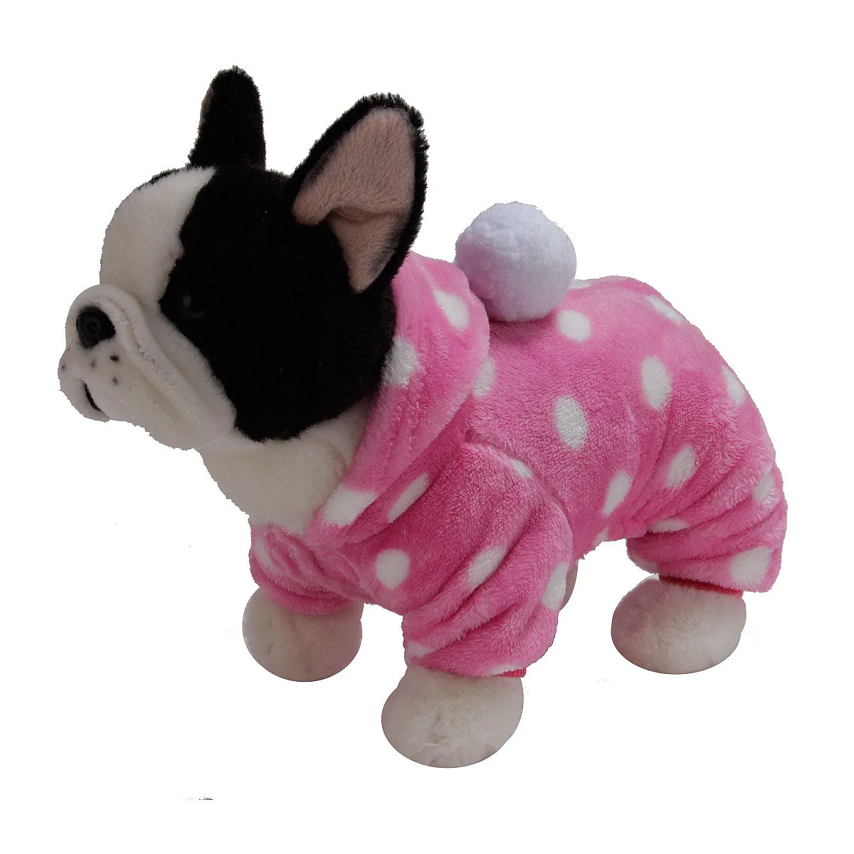 Pet Dog Cat Clothes Fleece Jumpsuit Winter Puppy Four Legs Clothing Warm Pajamas Pet Clothing Dog Yorkshire Chihuahua Costume