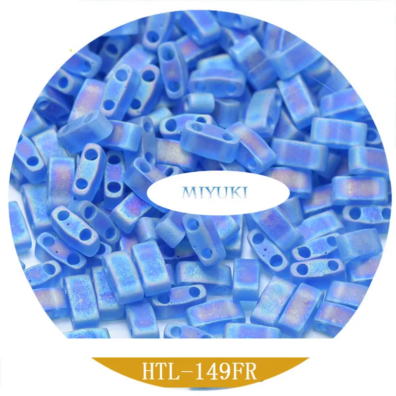HTL Beads Japan Miyuki Tila Beads 25-Color Matte Magic Series 3G Pack Glass Beads for Jewelry
