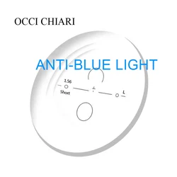 Anti-blue light Progressive Multifocal Lenses Prescription Myopia Hyperopia Resistance Short Middle Far Lens 1.56 1.61 1.67