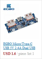 1 ~ 2PCS H-Brücke Hochleistungs-Motortreibermodul, DIY Smart Car Stromdiagnose für Arduino, Doppel BTS7960, 43A, EGBO – Detail 8