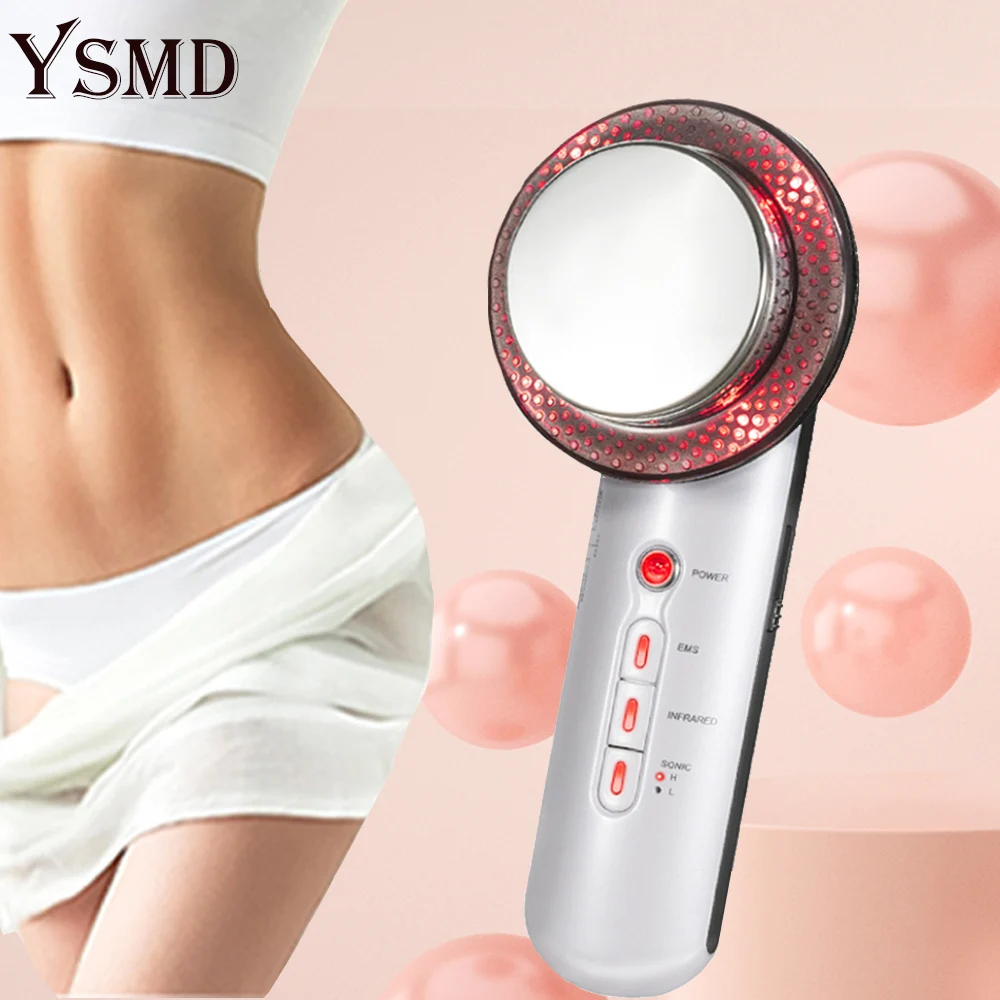 

Face Lifting Body Slimming Massager EMS Ultrasound Fat Burner Machine Galvanic Ultrasonic Infrared Lose Weight Beauty Instrument