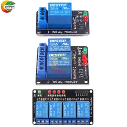 3V 3.3V 1 Channel/2 Channel/4 Channel Relay Module Low Level Trigger With Photorelay Output Arduino 1/2/4 Channel Relay Module