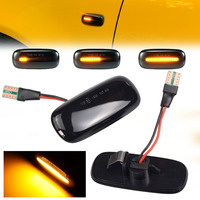 For Audi A2 A3 8L A4 B5 A6 4B C5 A8 4D TT 8N Dynamic Turn Signal Light LED Side Marker Fender Sequential Indicator Lamp