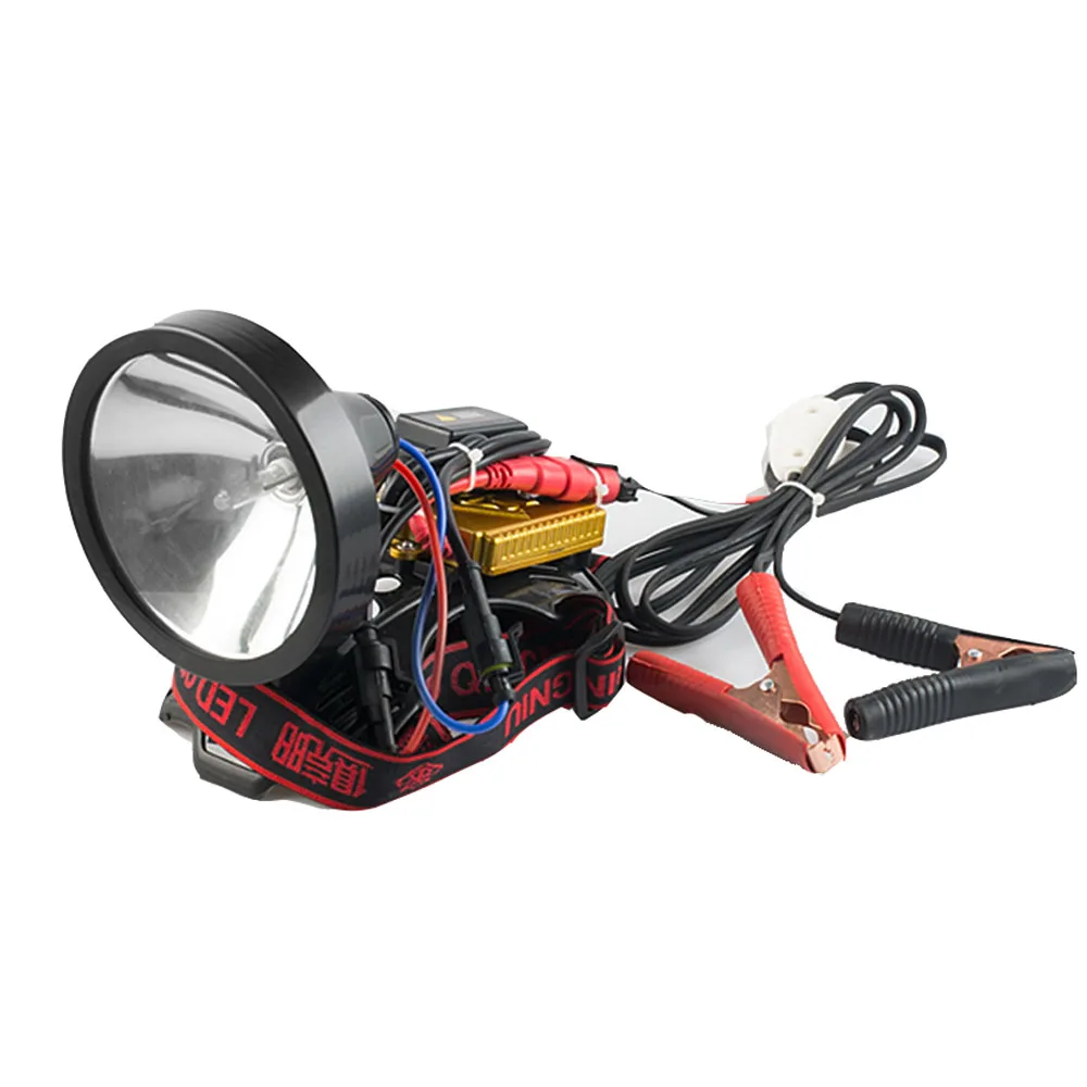 JY-703A 12V DC High Quality Plastic Headlight, Camping Portable Hernia Headlight
