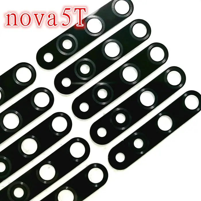 2pcs/lot Coopart New Back Rear Camera lens glass replacement for Huawei nova 5 5T 5pro 5i 5ipro with Sticker