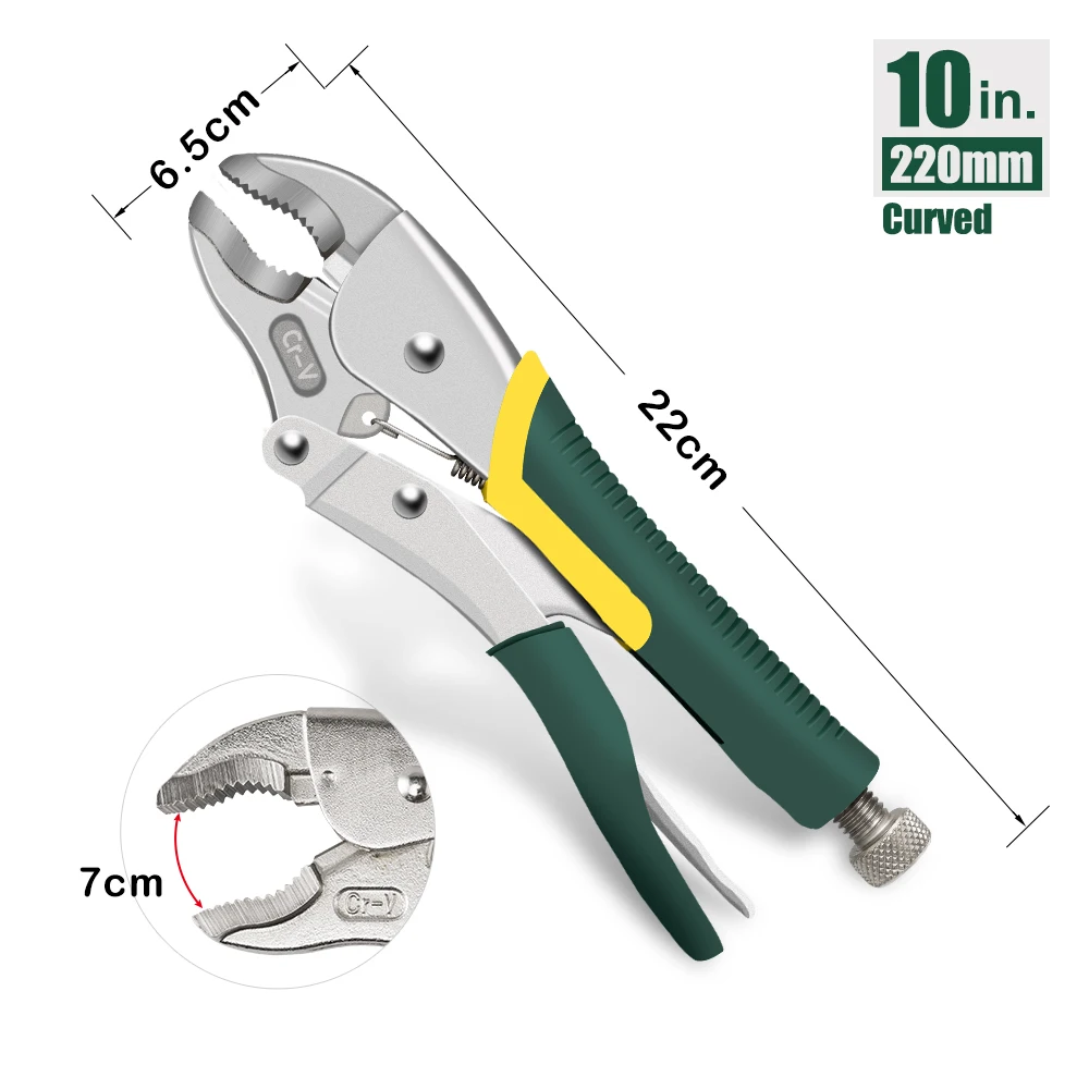 AIRAJ Locking Pliers Vigorous Pliers Multifunctional Pliers Pressure Pliers Manual Clamp Fixing Tool Hand Tool