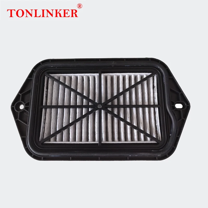 TONLINKER 2 Holes Air Filter For Vw Beetle A5 Jetta6 NF Sharan Tiguan 5N For Audi Q3 8U Alhambra External Filter Anti-PM2.5 98%