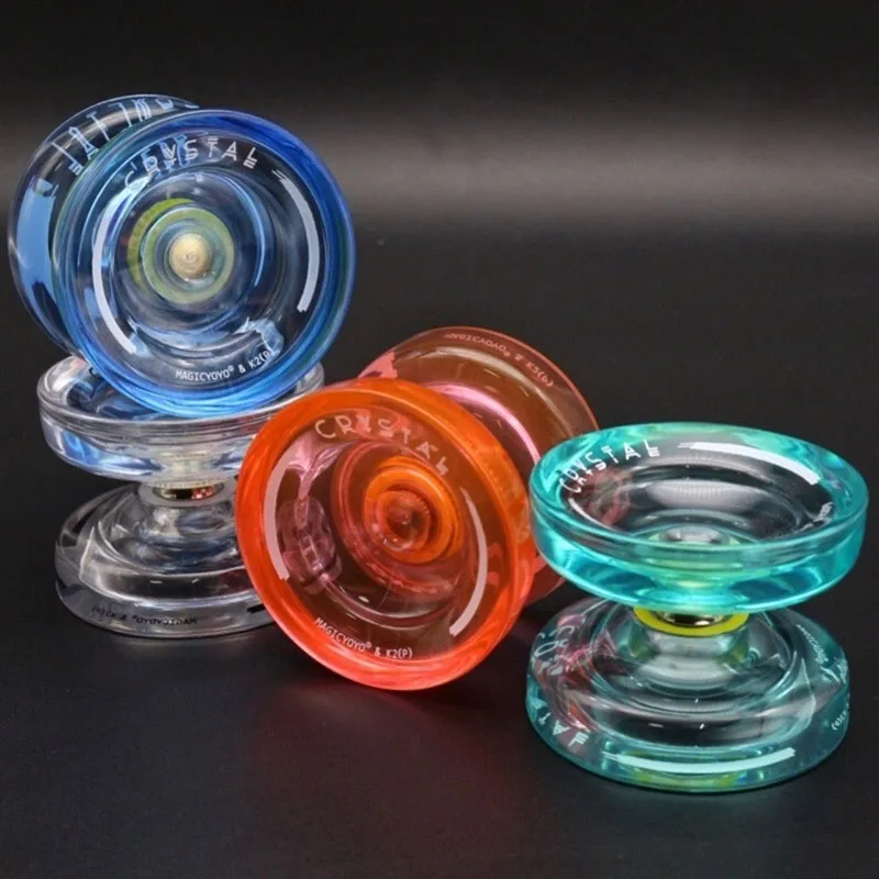 New Upgrade 8 Colors MAGICYOYO K2P Injection Molded Premium  Fancy Novice Entry Level 1A3A5A Crystal Yo-Yo Kids Classic Toy Gift