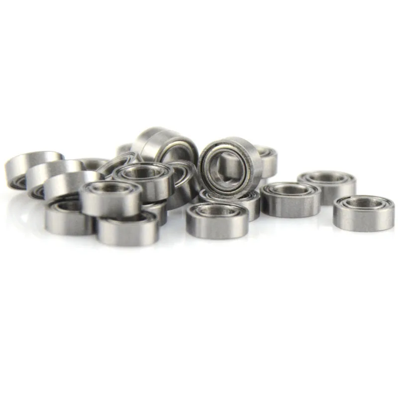 100pcs ABEC-5 SMR74ZZ SMR74 ZZ bearing 4*7*2.5mm Stainless Steel Deep Groove Ball Bearing 4x7x2.5mm S674ZZ MR74ZZ