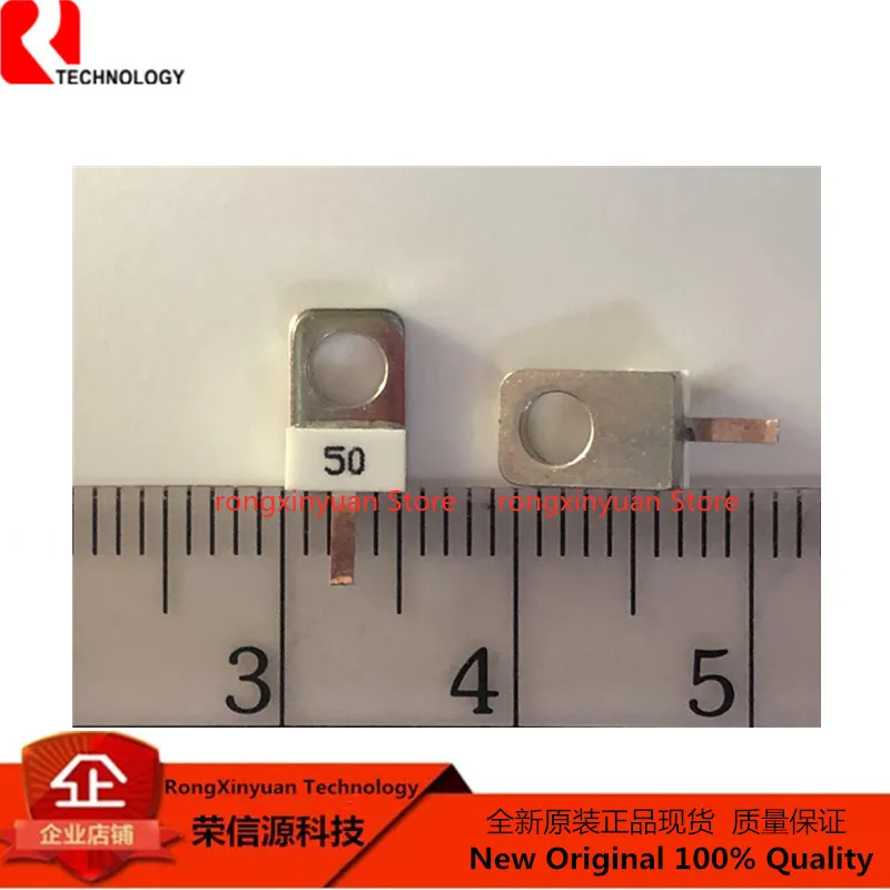 RFR50-10TIN RFR50-10 RFR 50-10 10W50R high frequency resistor 10 Watts 50 ohms DC-4.0 GHz 10W 50R 10-50TVC Flanged Termination