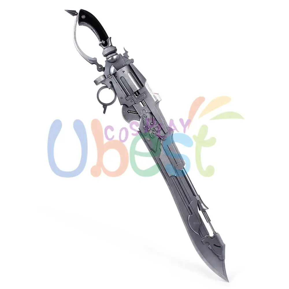 Final Fantasy XIV FF14 Thancred Waters Prop Cosplay Replica Gunblade