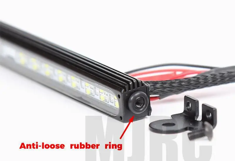 RC Car Parts Trx4 Metal LED Roof Lamp Light Bar for 1/10 RC Crawler Traxxas Trx-4 Trx4 axial 90046 90047 TRX-6 Car Accesories