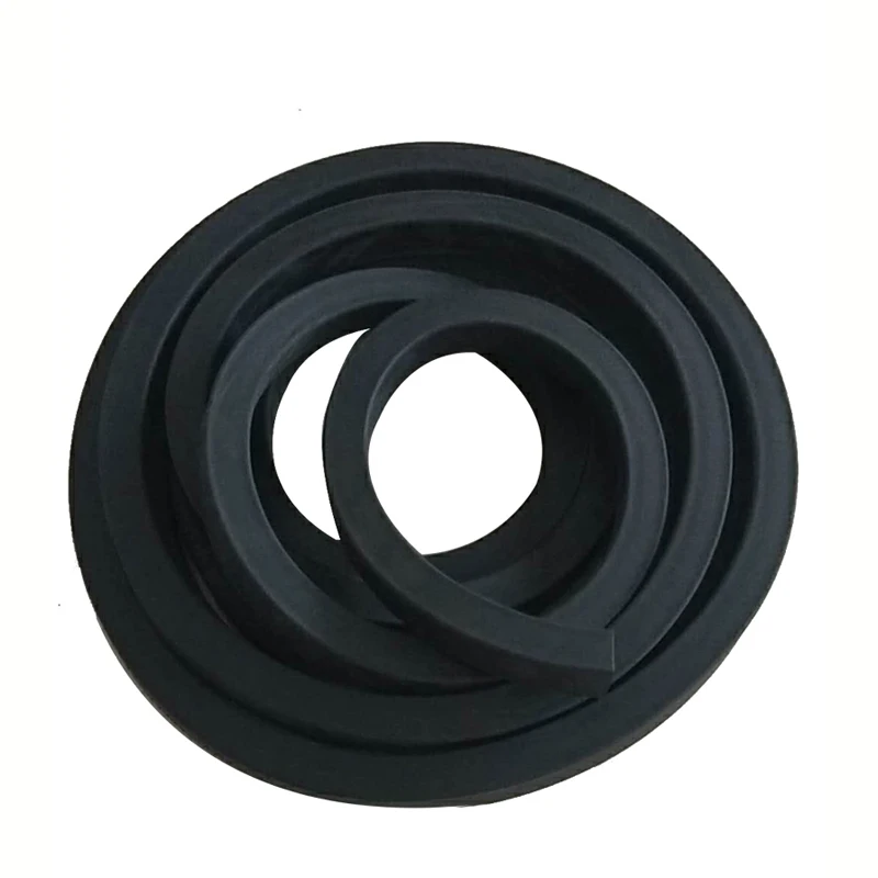 1/2/3/5เมตรสีดำ NBR ยางไนไตรล์ซีลส่วนสแควร์4x4mm ~ 30X30มม.ความร้อน Resist