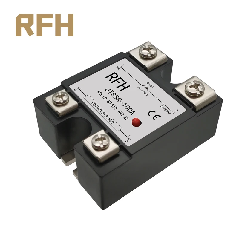 Single Phase DC AC SSR-10DA 25DA 40DA 60DA 80DA 100DA 120DA Solid State Relay