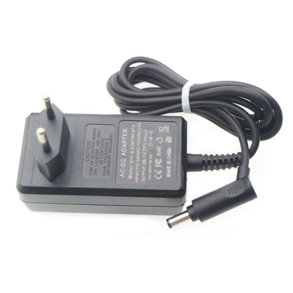 1 Chiếc Phích Cắm EU Adapter Sạc Cho Dyson V8 V7 V6 DC58 DC59 DC61 DC62 DC74 Hút Điện sạc Thay Thế