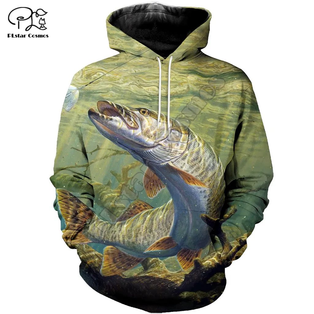 

PLstar Cosmos Beautiful Fish 3D Print 2021 New Fashion Hoodies Sweatshirts Zip Hoded For Men/Women Casual Streetwear Apparel F17