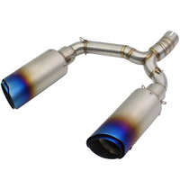 Slip On For Suzuki GSR400 GSR600 BK400 BK600 Motorcycle Exhaust Muffler Pipe with Middle Link Pipe Motorbike Escape DB Killer