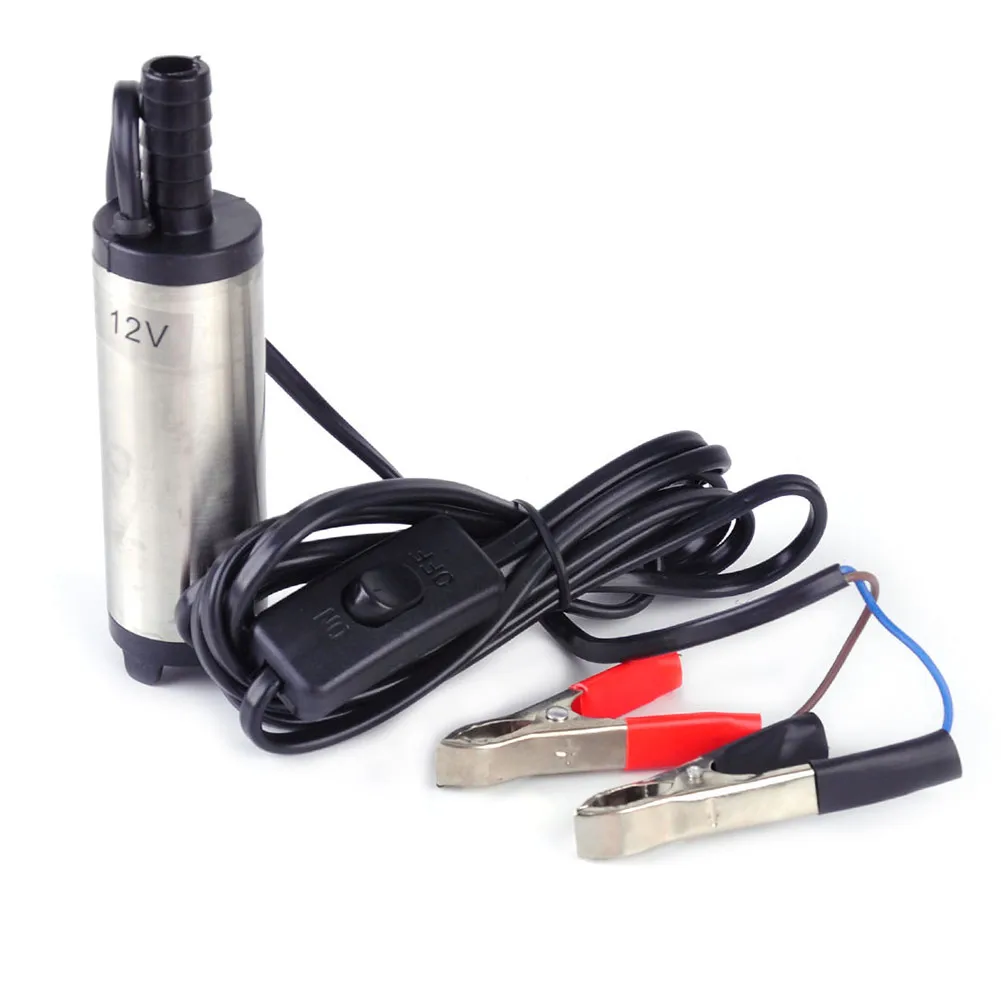 

12V 38mm Electric Fuel Transfer Pump Water Oil Transfer Refueling Submersible Pump For Diesel Water Pump Car Motorbike