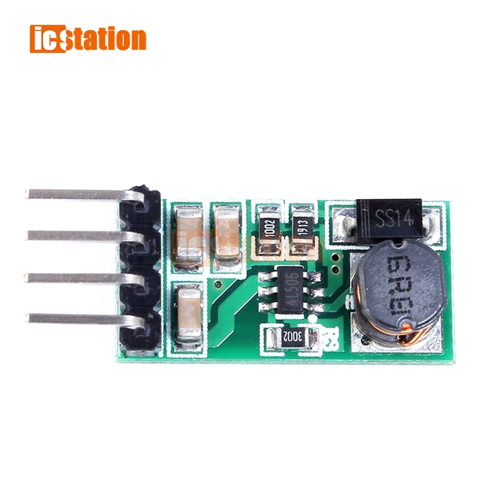 DC-DC 3-6V To 12V Step-Up Power Module Voltage Boost Converter For Power Supply Regulator 3.3V 3.7V 4.5V 5V To 12V