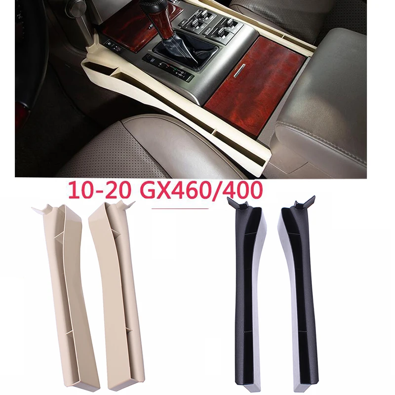 

Accessories For Lexus GX460 GX400 2010 2011 2012 2013 2014 2015 - 2020 ABS Centre Console Seat Crevice Storage Box Organize Bag