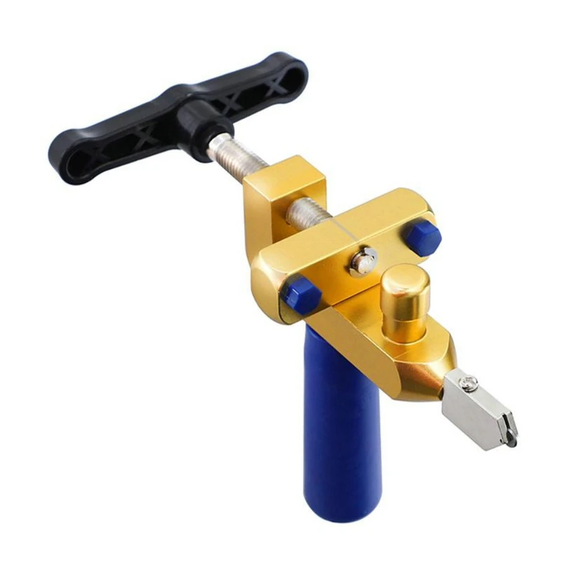 

2 In 1 Ceramic Tile Glass Cutting Cutter One-Piece Cutter Wheel Knife Portable Multifunctional Glass Ceramic Tile Cutting Tool