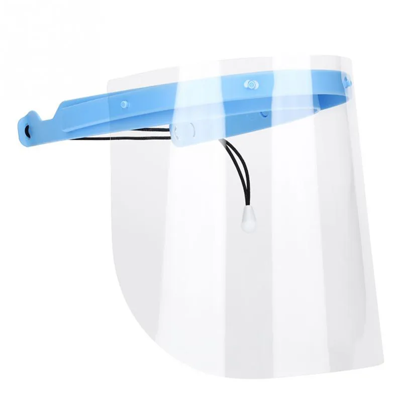 Dental Protective Face Dental Face Shield with 10pcs Detachable Face Shield Anti-Fog Dustproof Replacement Covers Dentist Tools