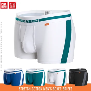 Pinkhero moda masculina cuecas para homem, incluindo cuecas boxer de algodão confortáveis de alta qualidade
