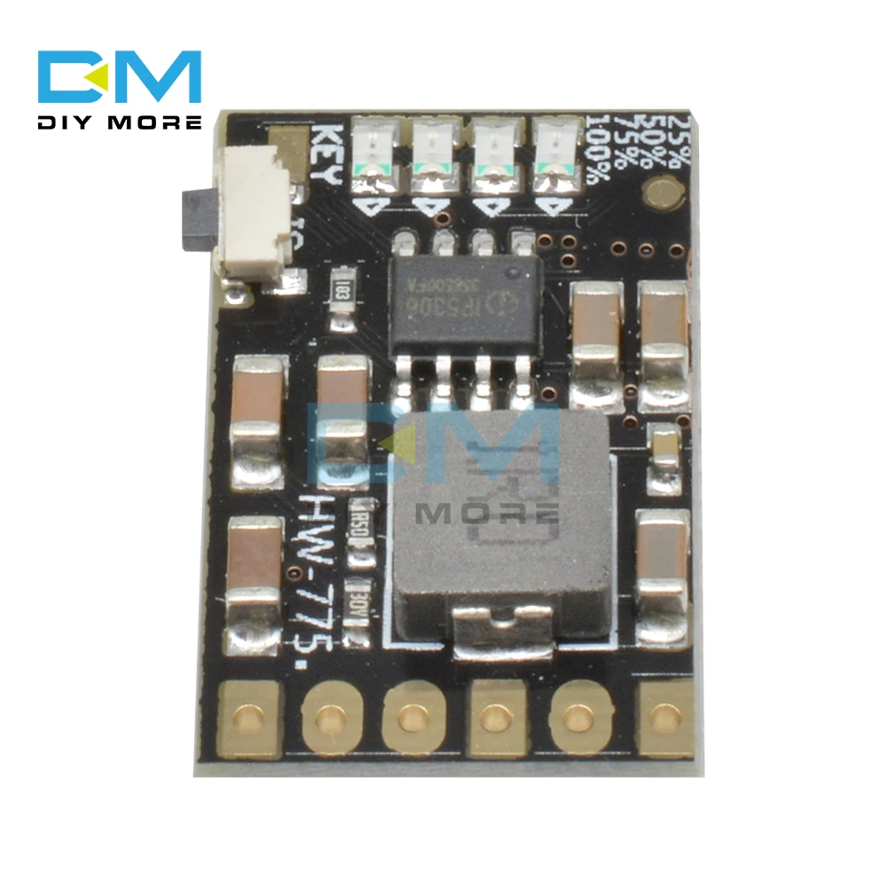 2A 5V Charge Discharge Integrated 3.7V 4.2V Lithium Battery Boost Mobile Power Protection Diy Electronic PCB Board Module